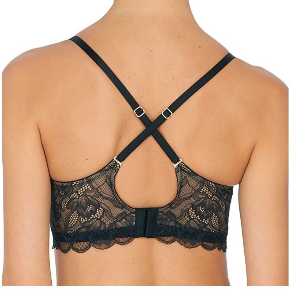 NWT - Natori - Muse - Full Fit Wire-Free Lace Bralette (Size: 32C) - Picture 3 of 5